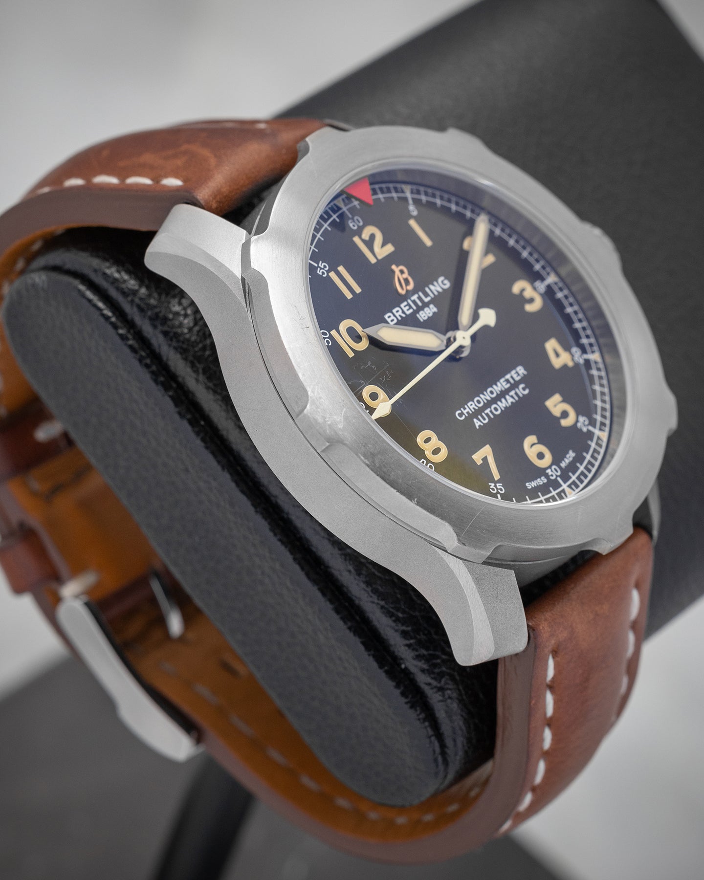 Titanium Breitling Aviator Super 8 EB2040 | Noah's Fine Watches and Jewelry Dallas