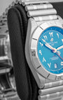 Breitling Chrono GMT Teal A323983B1C1A1 | Noah's Fine Watches Dallas, Texas