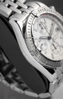 Steel White Breitling Chronomat Evolution A13356 Watch | Noah's Fine Watches and Jewelry Dallas