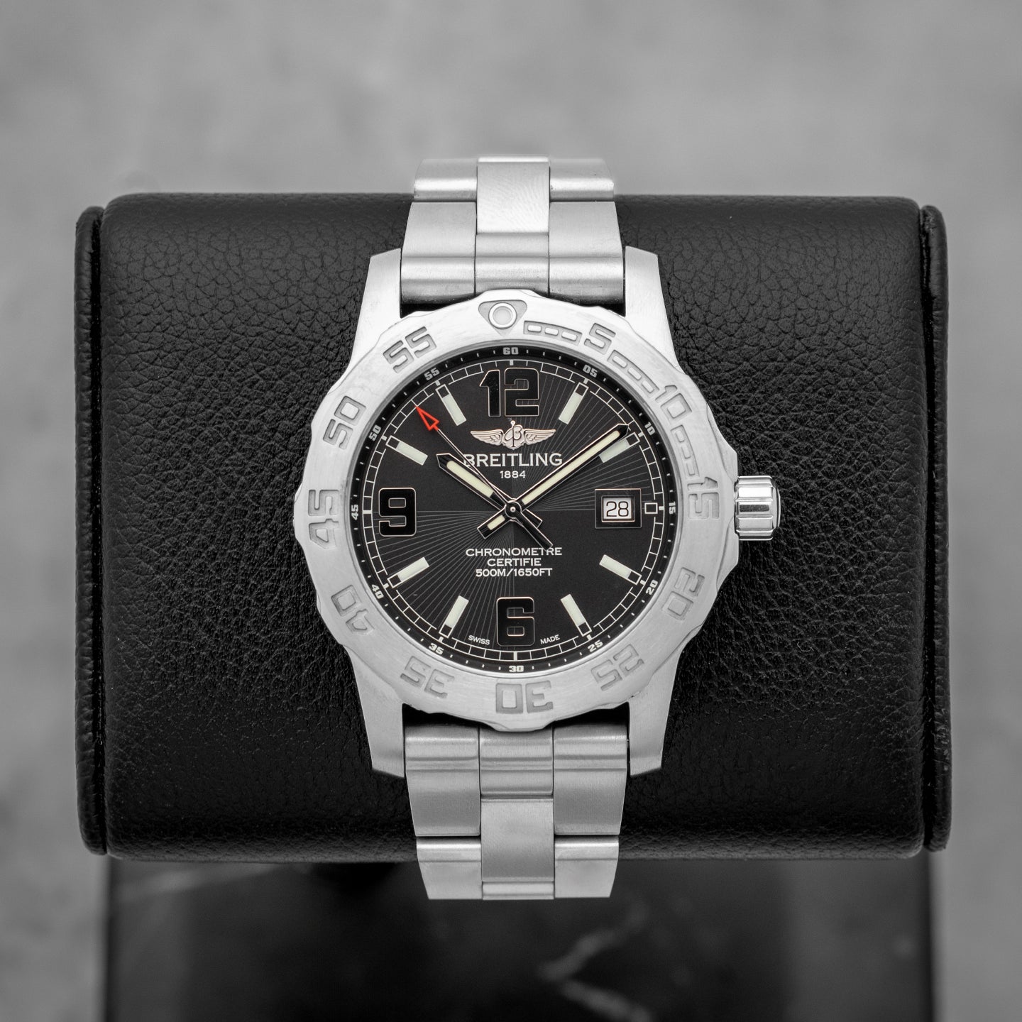 Breitling Colt 44 A7438710 Steel Black Watch | Noah's Fine Watches and Jewelry Dallas