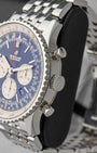Blue Breitling Navitimer B01 Chronograph 46 | Noah's Fine Watches DFW
