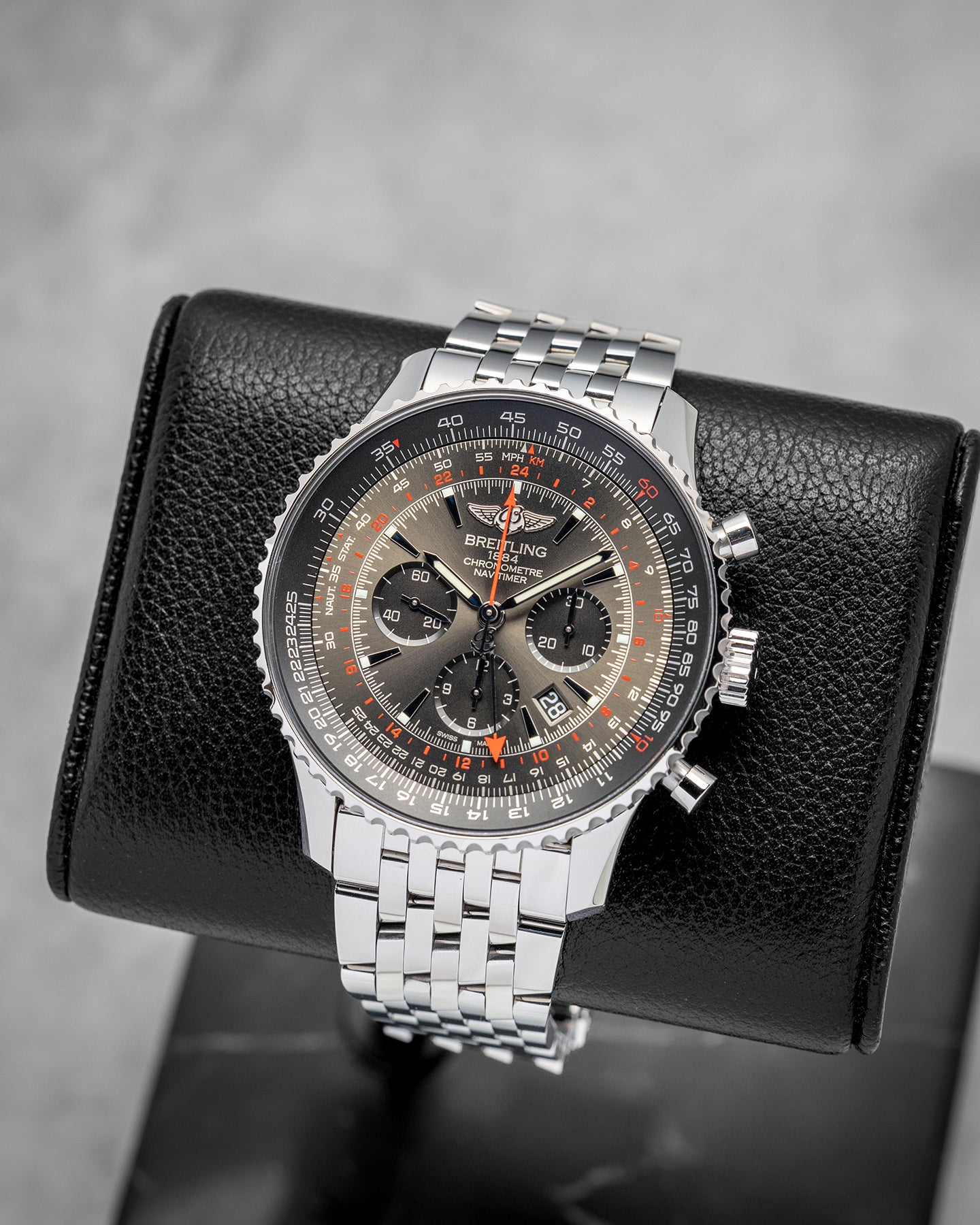 48mm Breitling Navitimer GMT AB04413 | Noah's Fine Watches and Jewelry Dallas