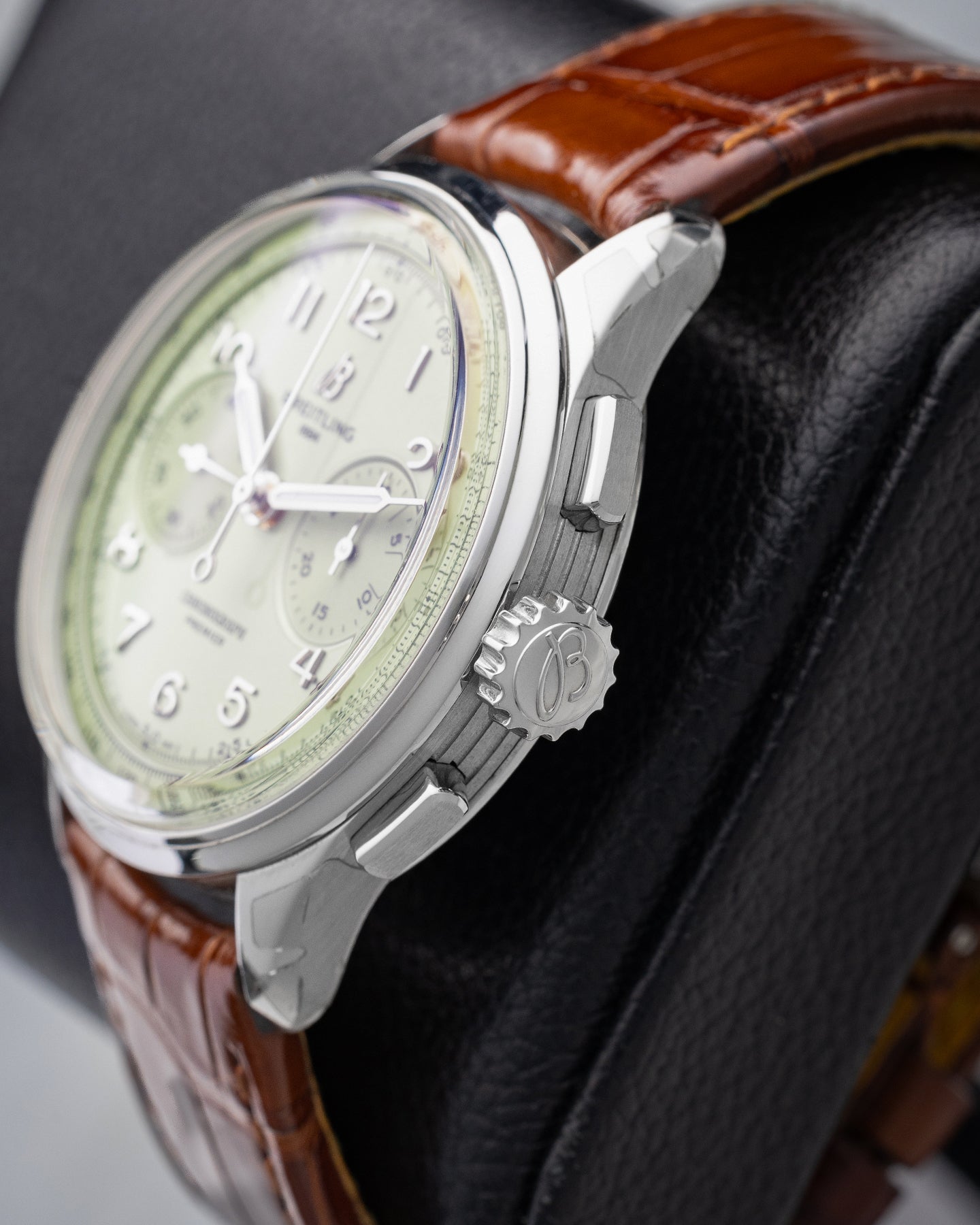 Breitling Premier B09 Chronograph 40 AB0930 Pistachio Watch | Noah's Fine Watches