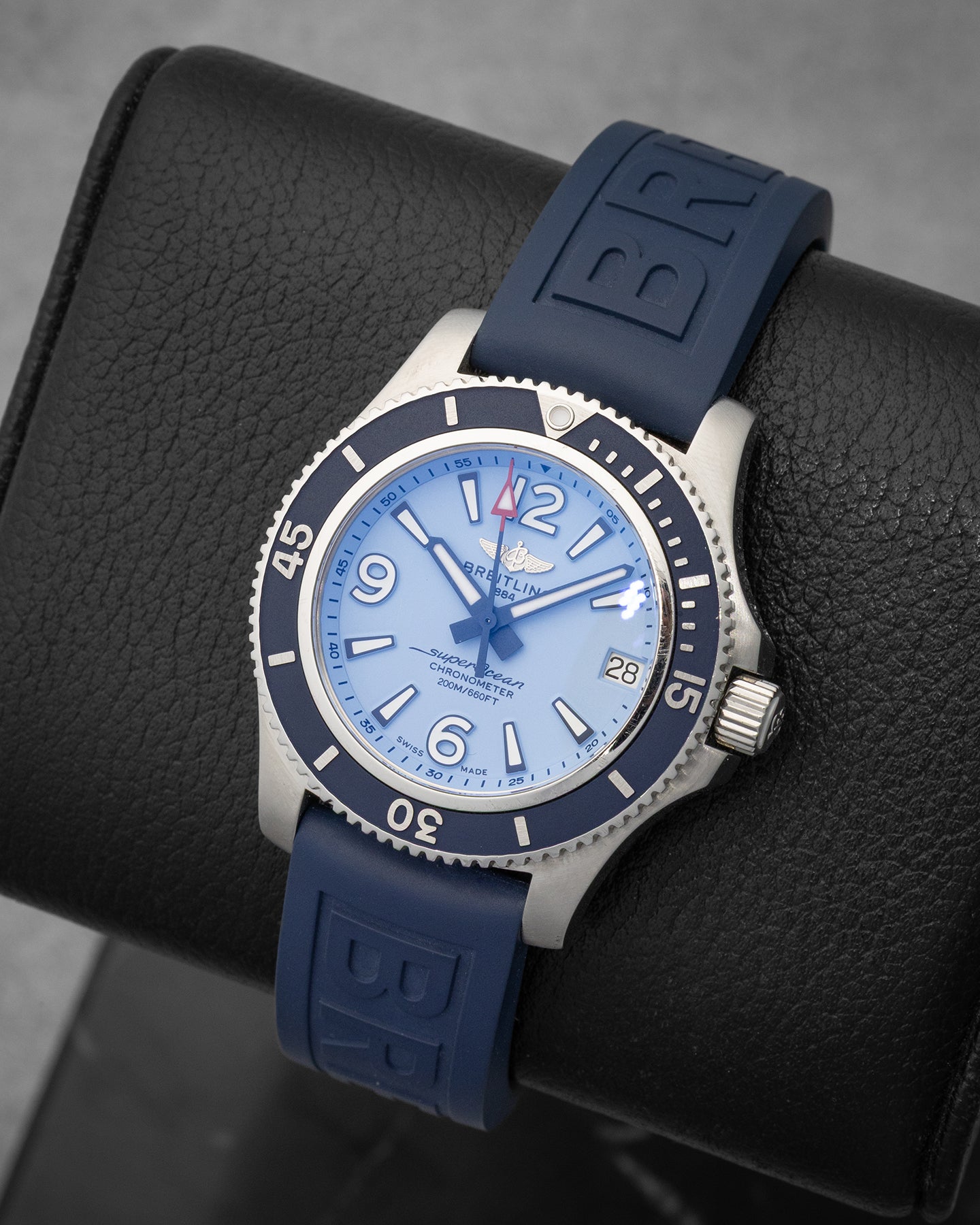 Breitling Superocean 36 Blue A17316D81C1S1 | Noahs Fine Watches DFW