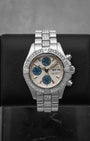 Steel Diamonds Breitling Superocean Chronograph II | Noah's Fine Watches Dallas, Texas