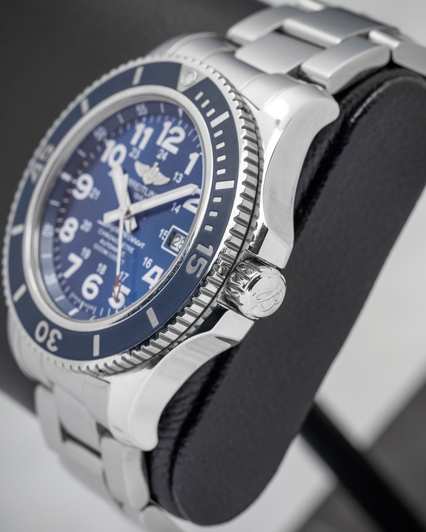 Blue Breitling Superocean II A17392 | Noah's Fine Watches and Jewelry Dallas