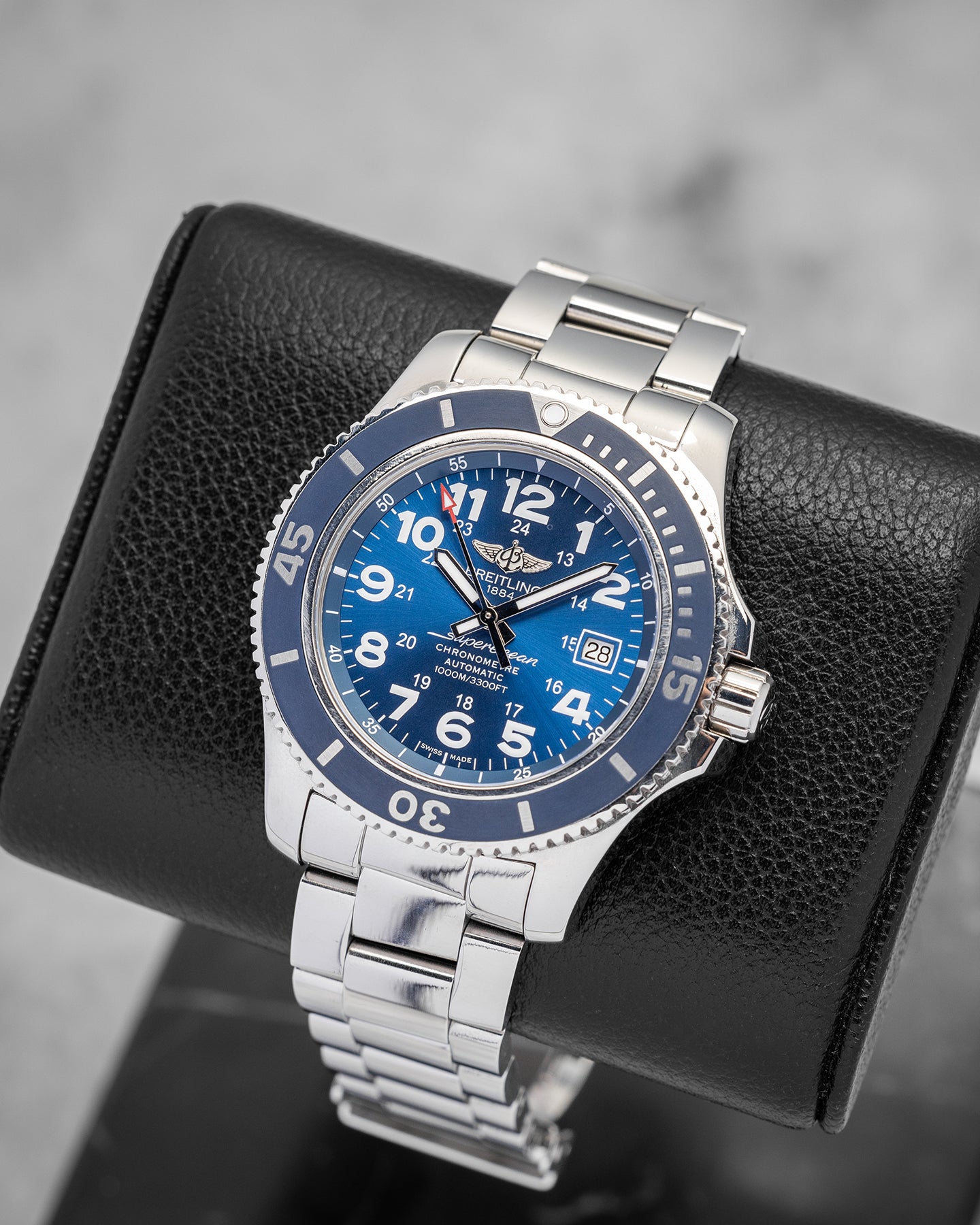 Blue Breitling Superocean II A17392 | Noah's Fine Watches and Jewelry Dallas