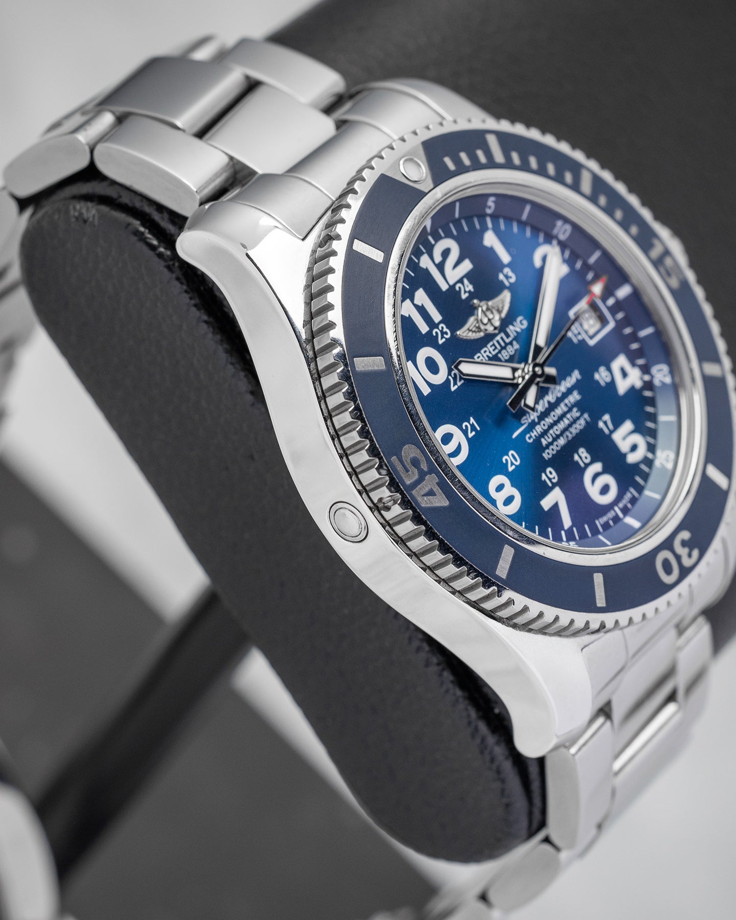 Blue Breitling Superocean II A17392 | Noah's Fine Watches and Jewelry Dallas