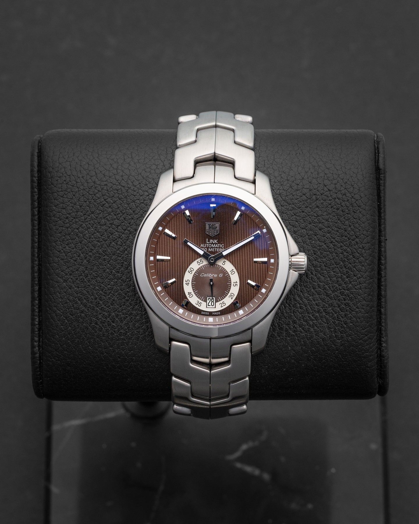 Brown TAG Heuer Link WJF211C.BA0570 | Noah'S fine Watches & Jewelry DFW