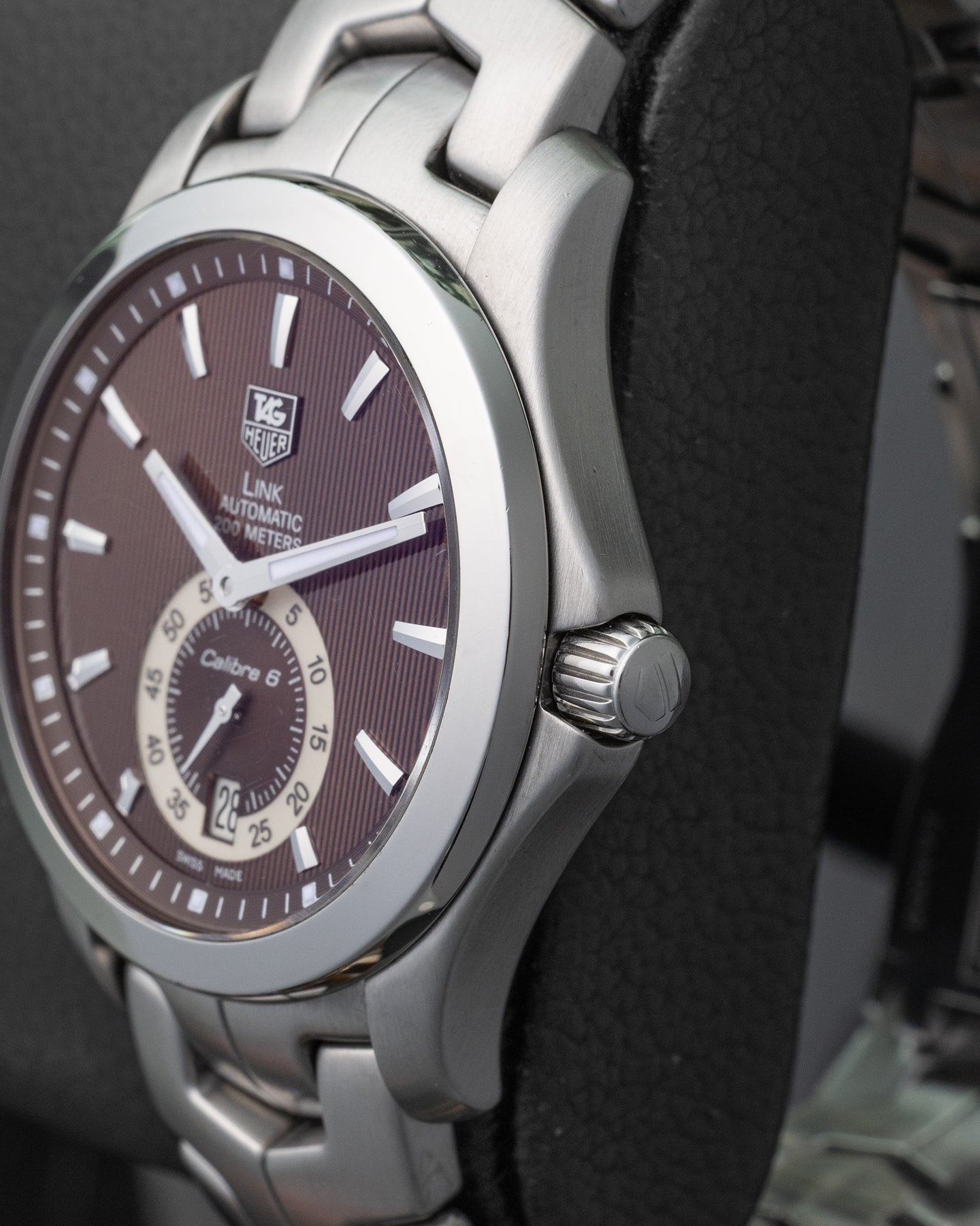 Brown TAG Heuer Link WJF211C.BA0570 | Noah'S fine Watches & Jewelry DFW