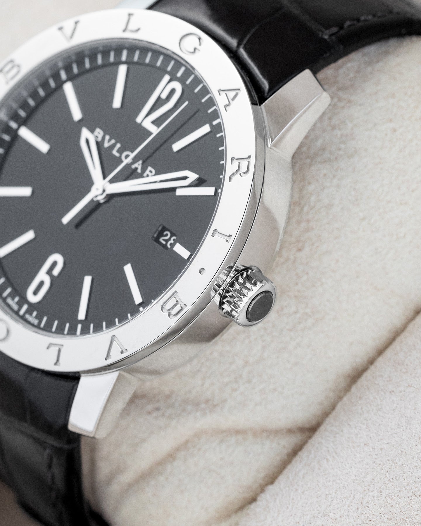 Bvlgari Bvlgari Solotempo BB41S | Preowned Bulgari – Noah's Fine