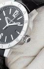 Bvlgari Bulgari Solotempo BB41S Steel Black Watch | Noah's Fine Watches and Jewelry