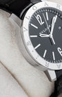 Bvlgari Bulgari Solotempo BB41S Steel Black Watch | Noah's Fine Watches and Jewelry