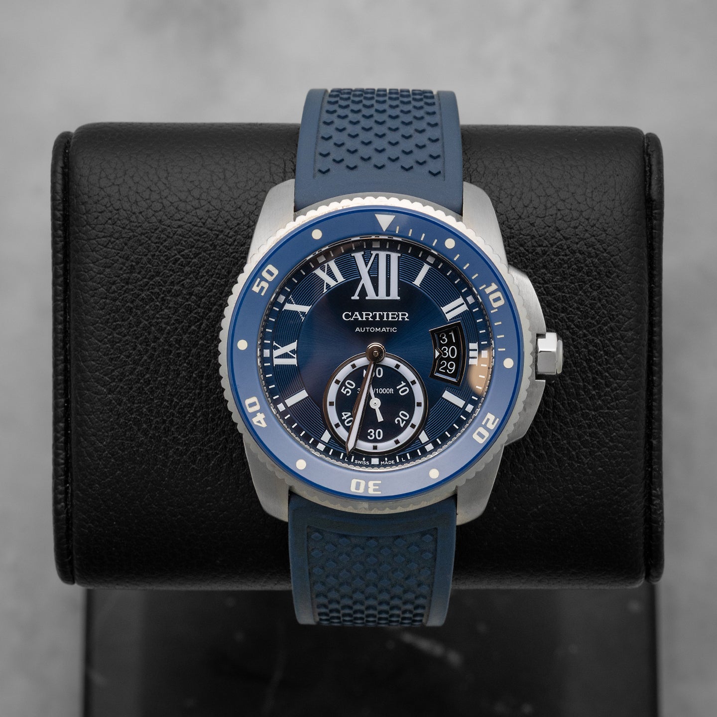 Blue Cartier Calibre de Cartier Diver | Noah's Fine Watches & Jewelry TX