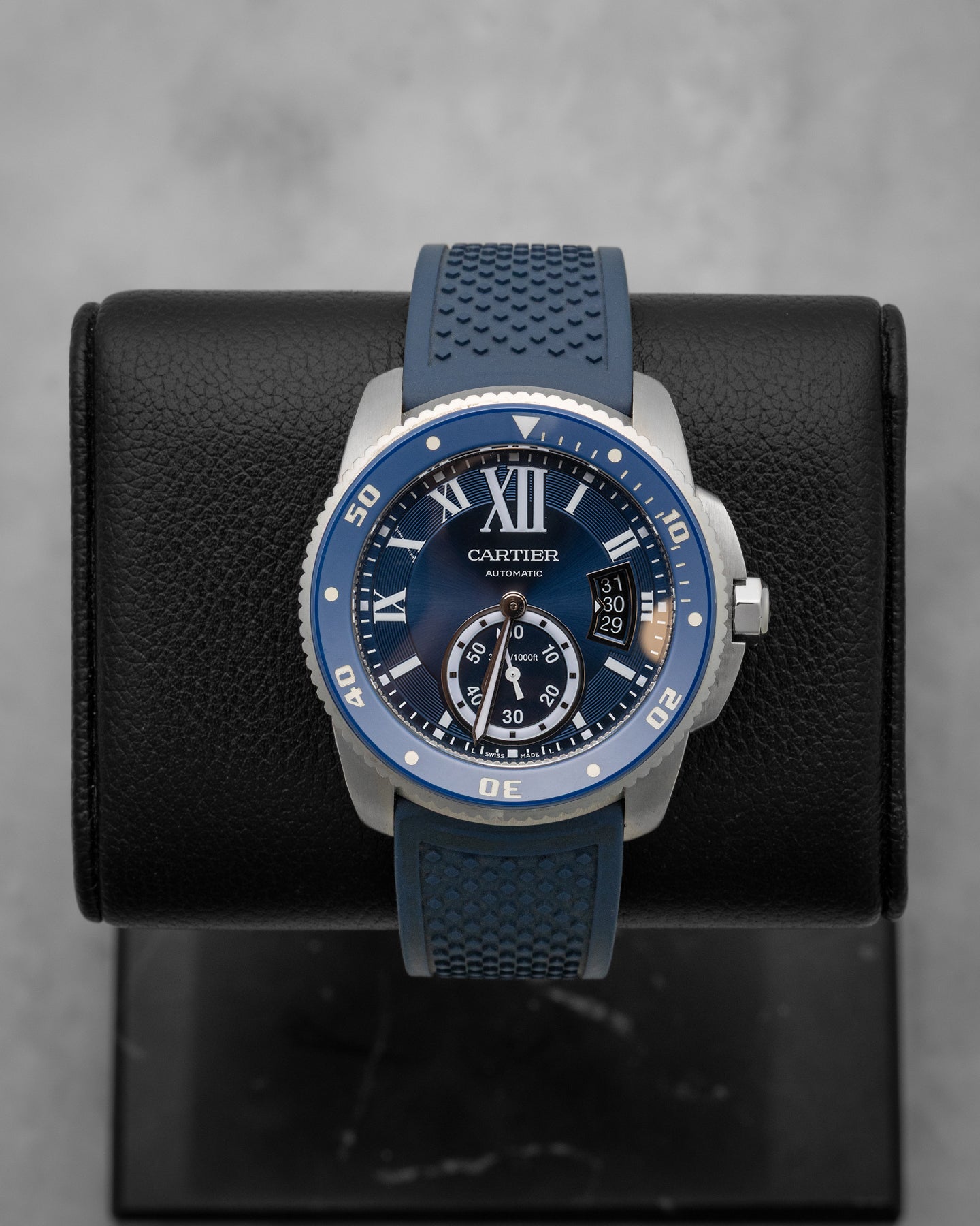 Blue Cartier Calibre de Cartier Diver | Noah's Fine Watches & Jewelry TX