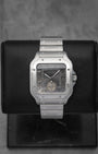 2026 Cartier Santos de Cartier Dual Time WSSA0076 | Noah's Fine Watches Texas