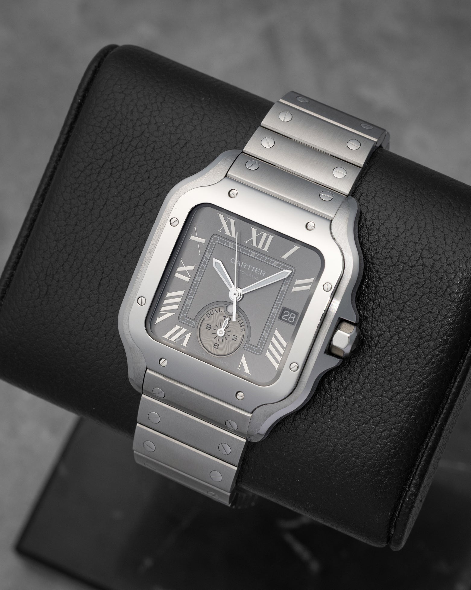 Cartier Santos de Cartier Dual Time 2026 – Noah's Fine Watches