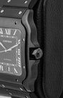 Black ADLC Cartier Santos de Cartier WSSA0039 | Noahs Fine Watches & Jewelry TX
