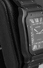 Black ADLC Cartier Santos de Cartier WSSA0039 | Noahs Fine Watches & Jewelry TX