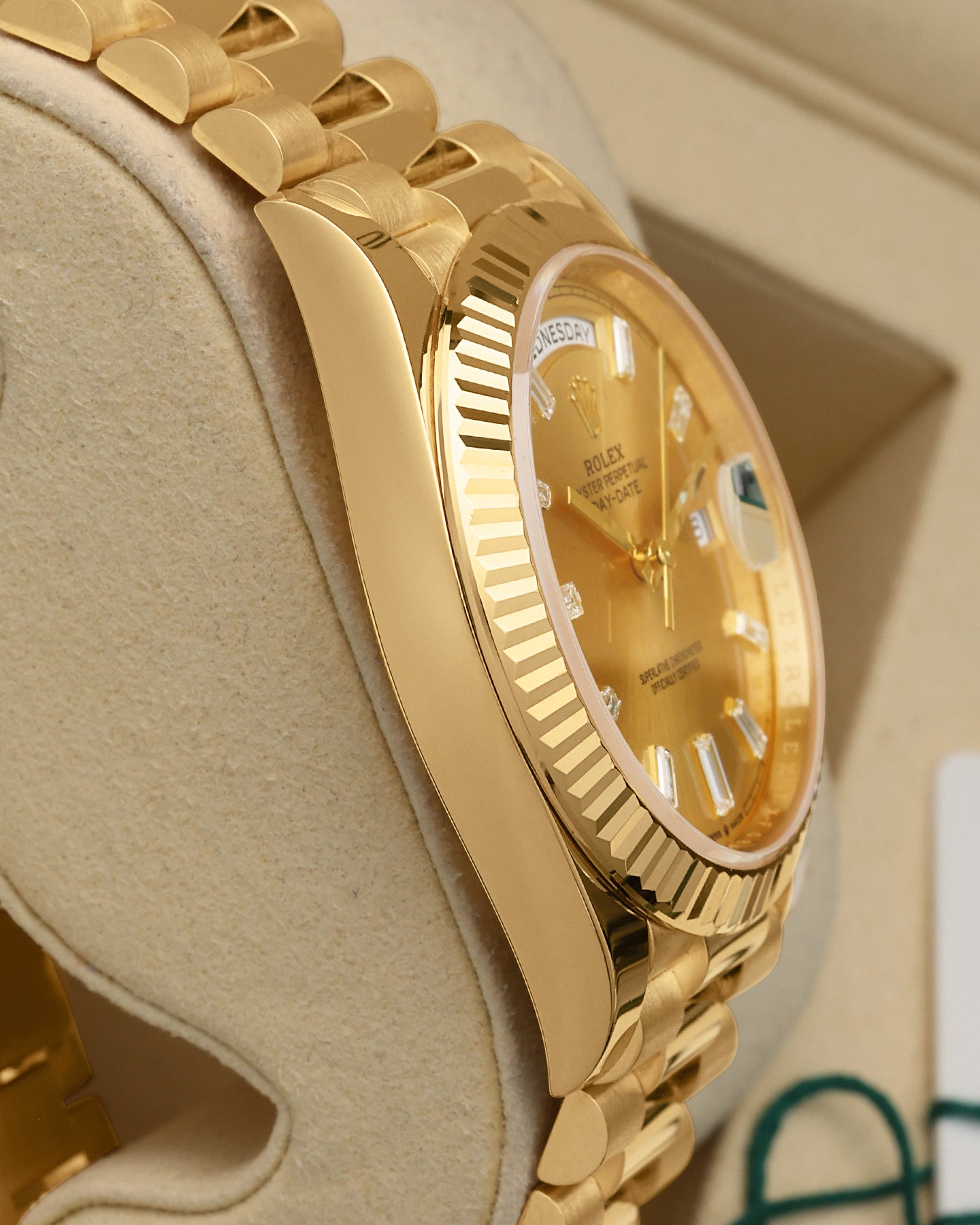 Yellow Gold Rolex Day-Date 40 228238 | Noah's Fine Watches & Jewelry Dallas