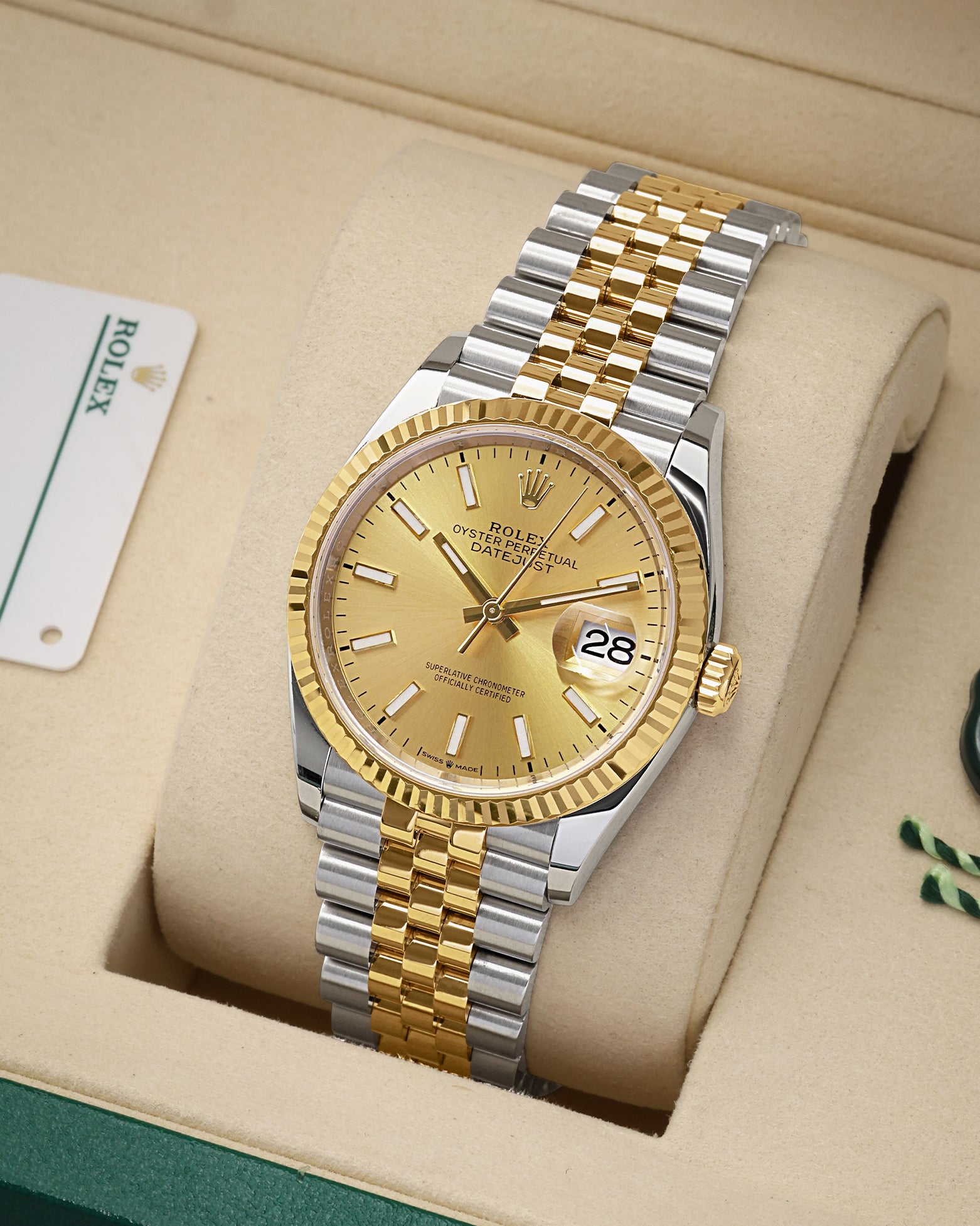 Two Tone Rolex Datejust 36 126233 | Noah's Fine Watches & Jewelry USA