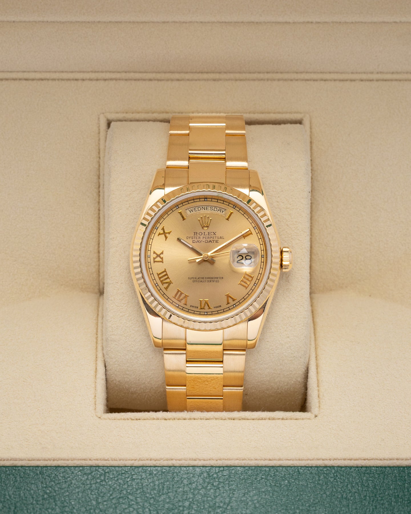 Yellow Gold Rolex Day-Date 36 118238 | Noahs fine Watches & Jewelry DFW