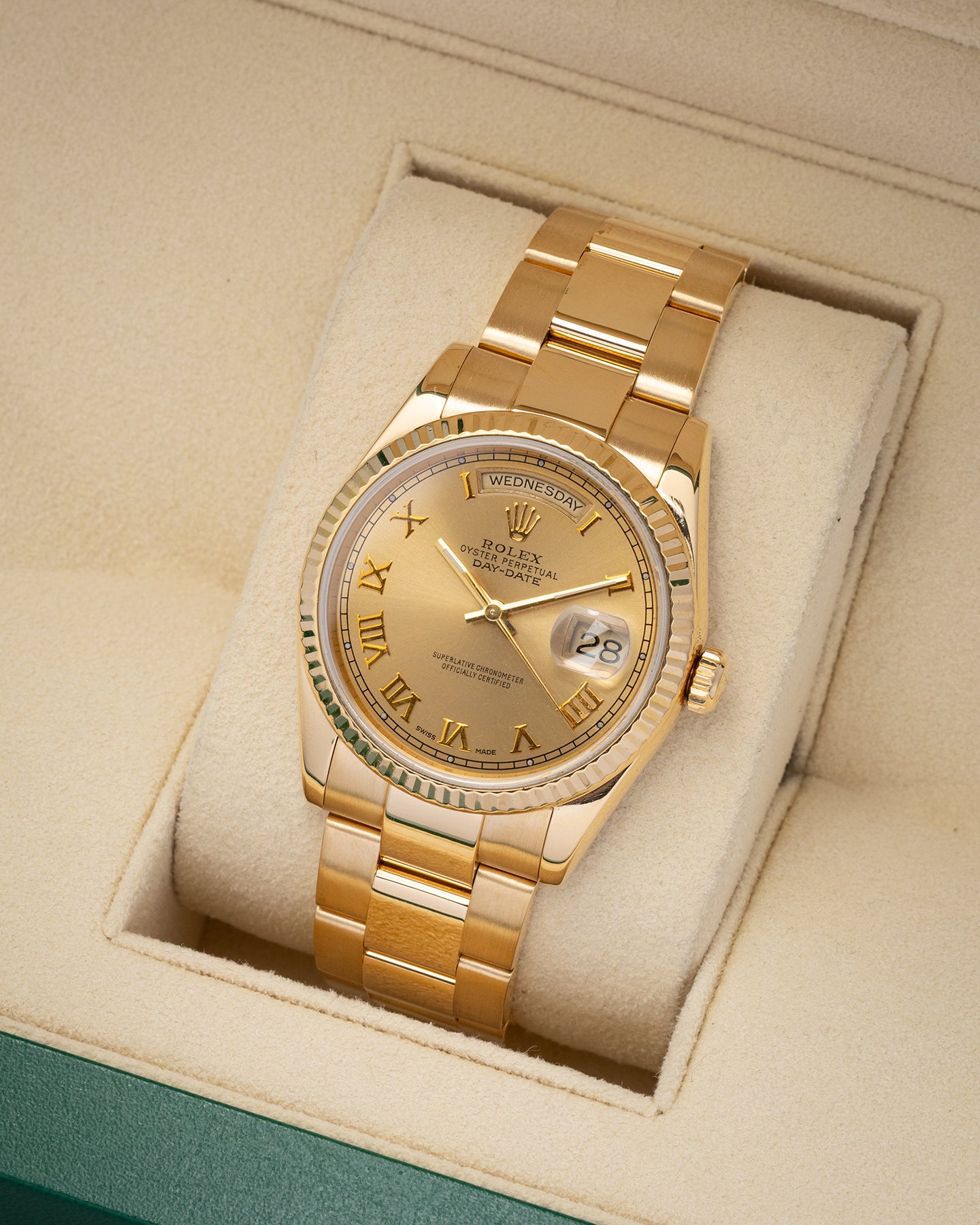 Yellow Gold Rolex Day-Date 36 118238 | Noahs fine Watches & Jewelry DFW