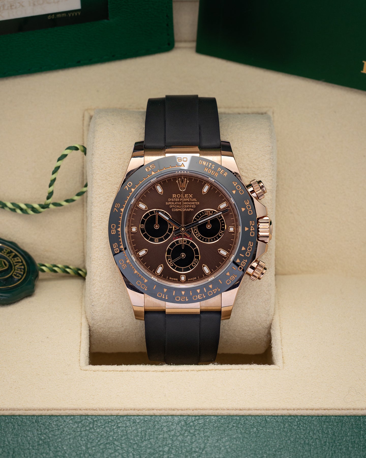 Rose Gold Rolex Daytona 116515LN | Noah's Fine Watches & Jewelry