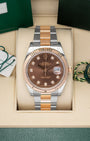 Chocolate Diamonds Rolex Datejust 126331 | Noah's Fine Watches Dallas, TX