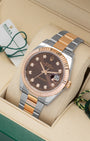 Chocolate Diamonds Rolex Datejust 126331 | Noah's Fine Watches Dallas, TX
