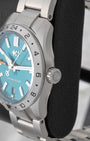 Dragonfly Blue Christopher Ward C63 Sealander GMT  | Noah's Fine Watches
