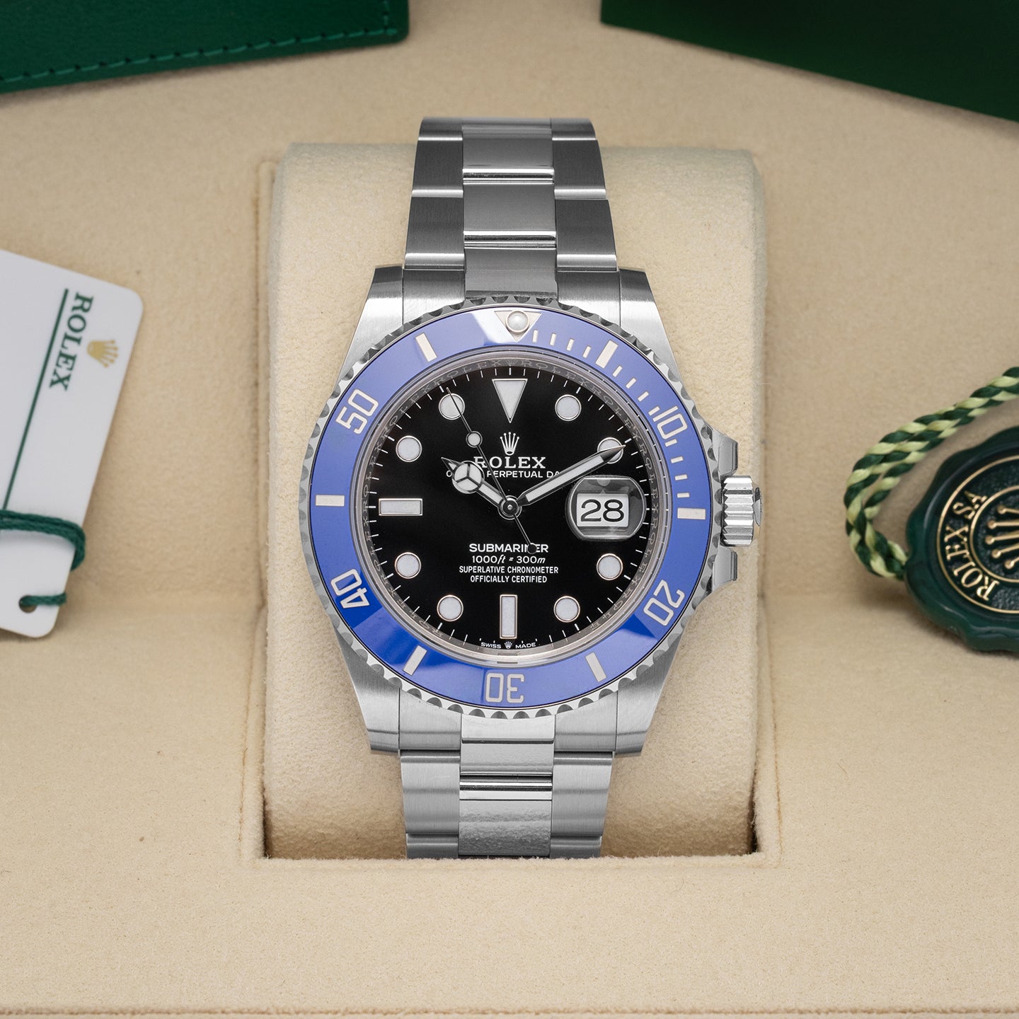 Cookie Monster Rolex Submariner 126619LB | Noah's Fine Watches USA