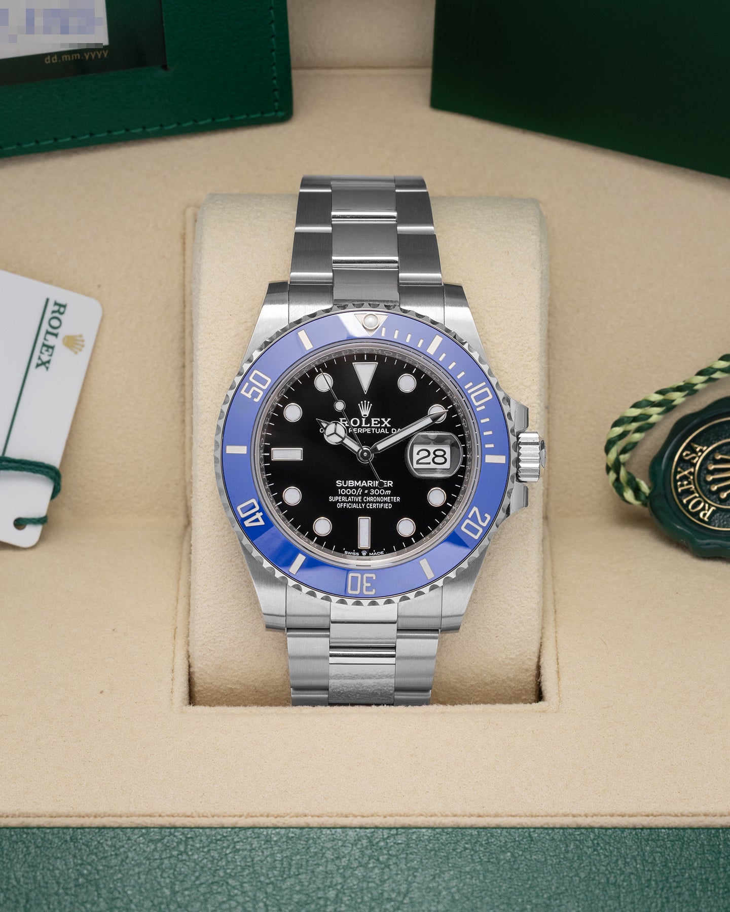 Cookie Monster Rolex Submariner 126619LB | Noah's Fine Watches USA