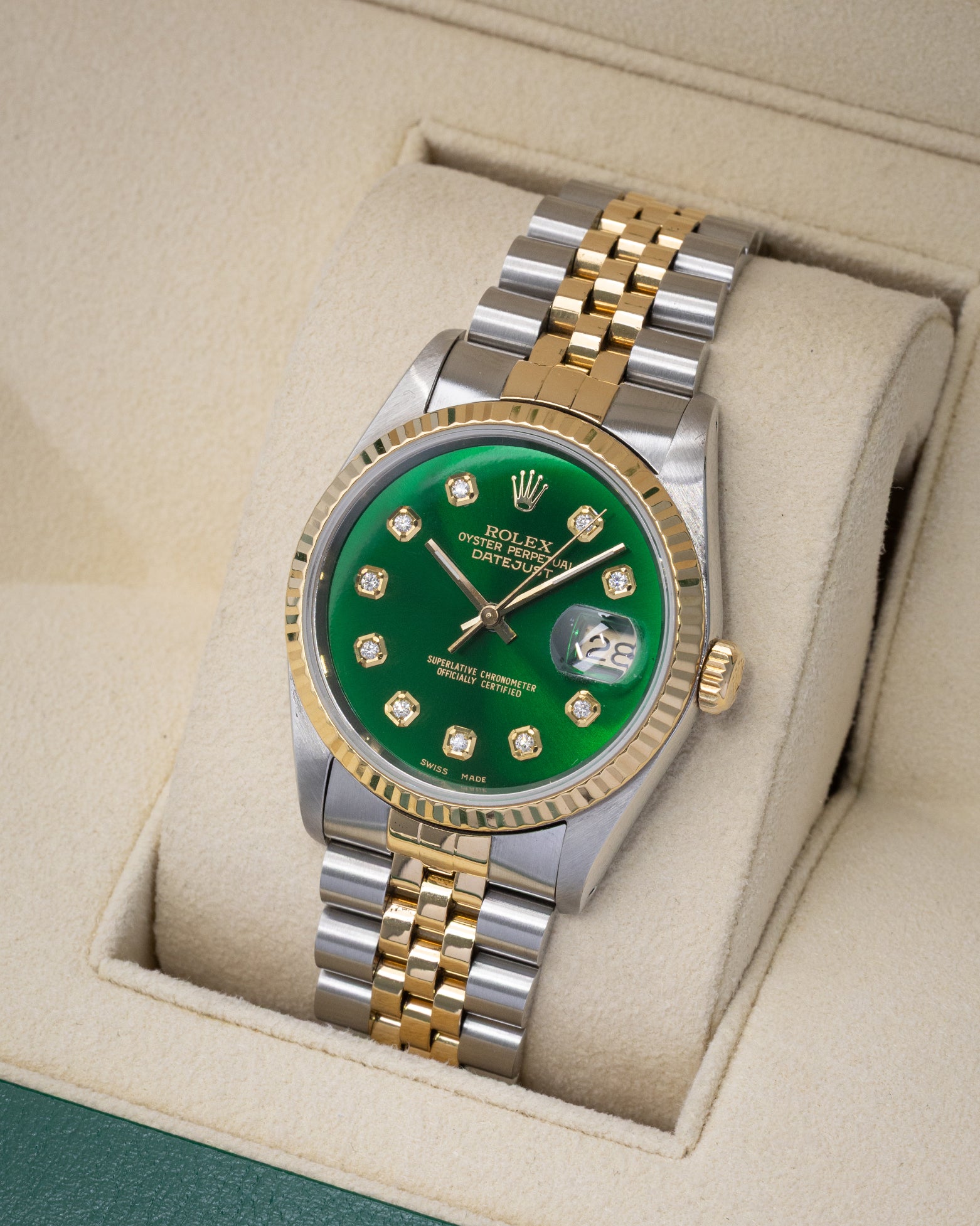 1988 Two Tone Rolex Datejust 36 16233 | Noah's Fine Watches & Jewelry