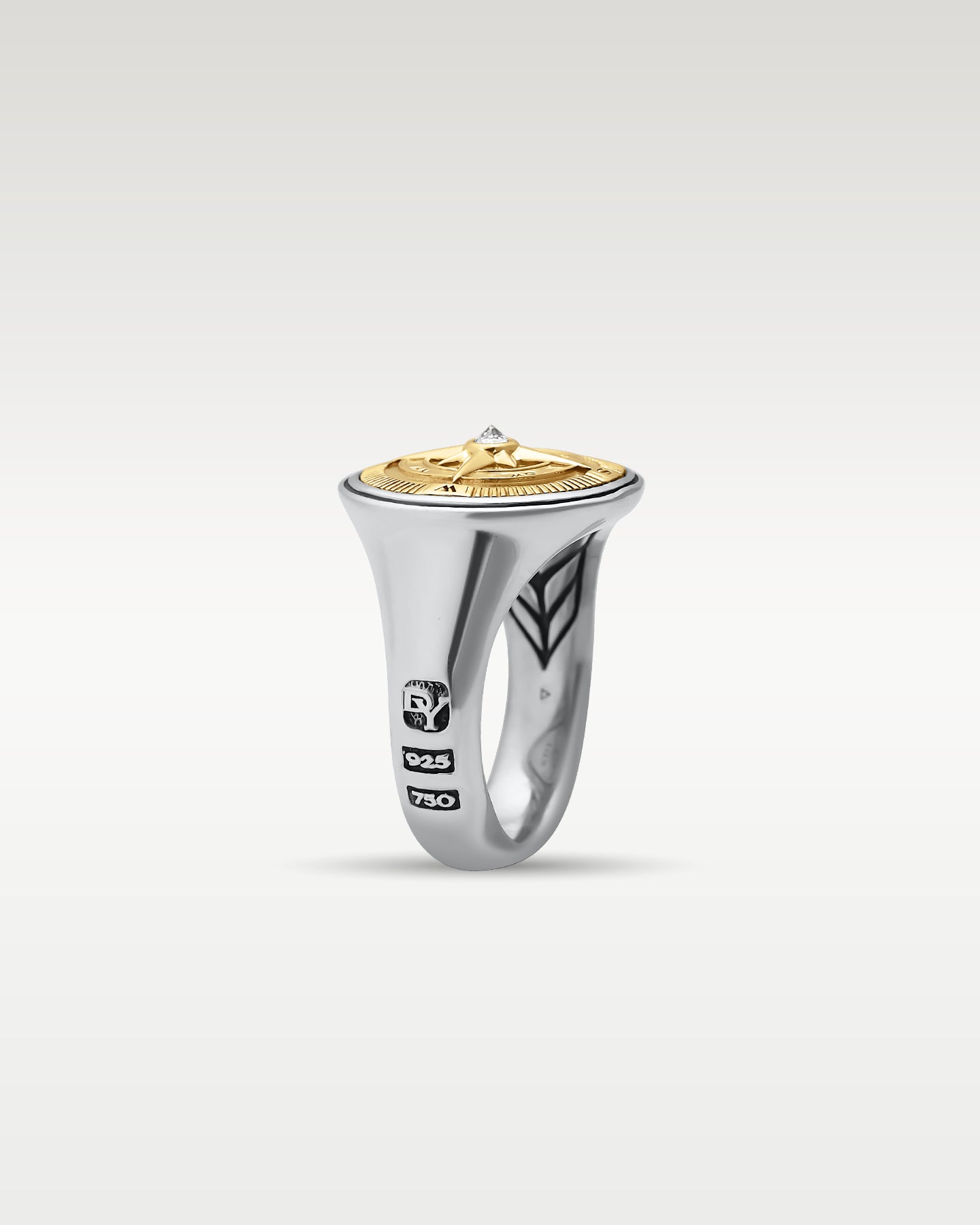 David Yurman Maritime Compass Signet Ring | Noahs Fine Jewelry & Watches DFW