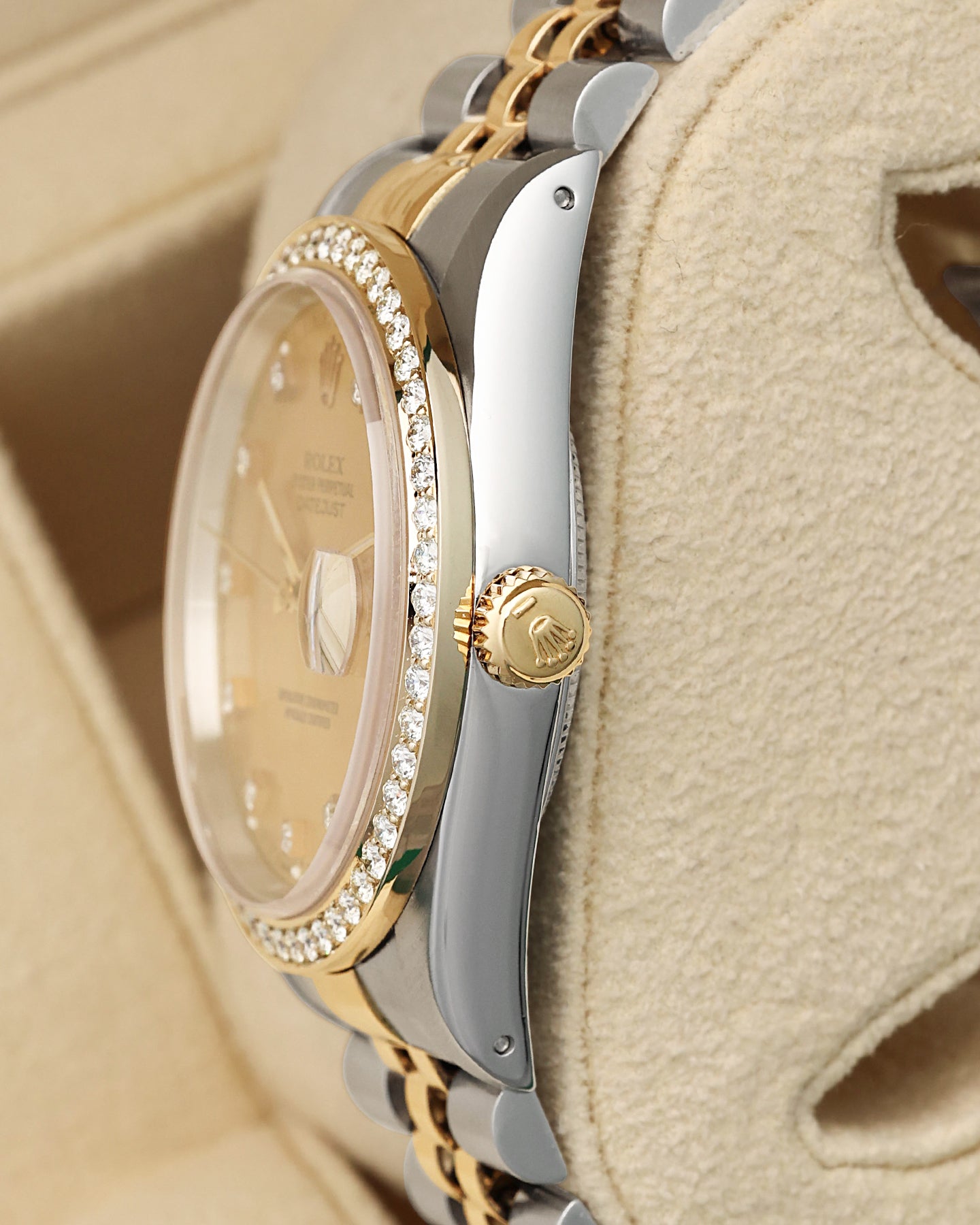 Two Tone Vintage Rolex Datejust 36 16233 | Noahs Fine Watches and Jewelry TX