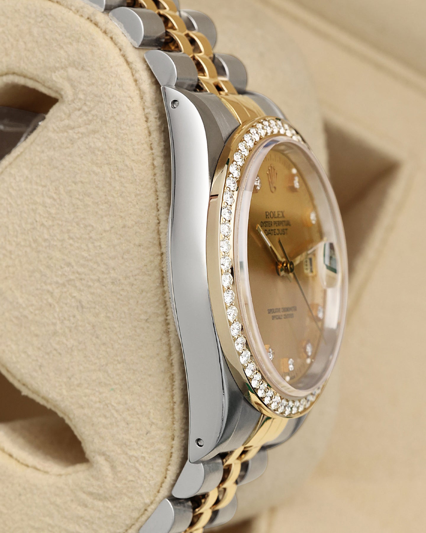 Two Tone Vintage Rolex Datejust 36 16233 | Noahs Fine Watches and Jewelry TX