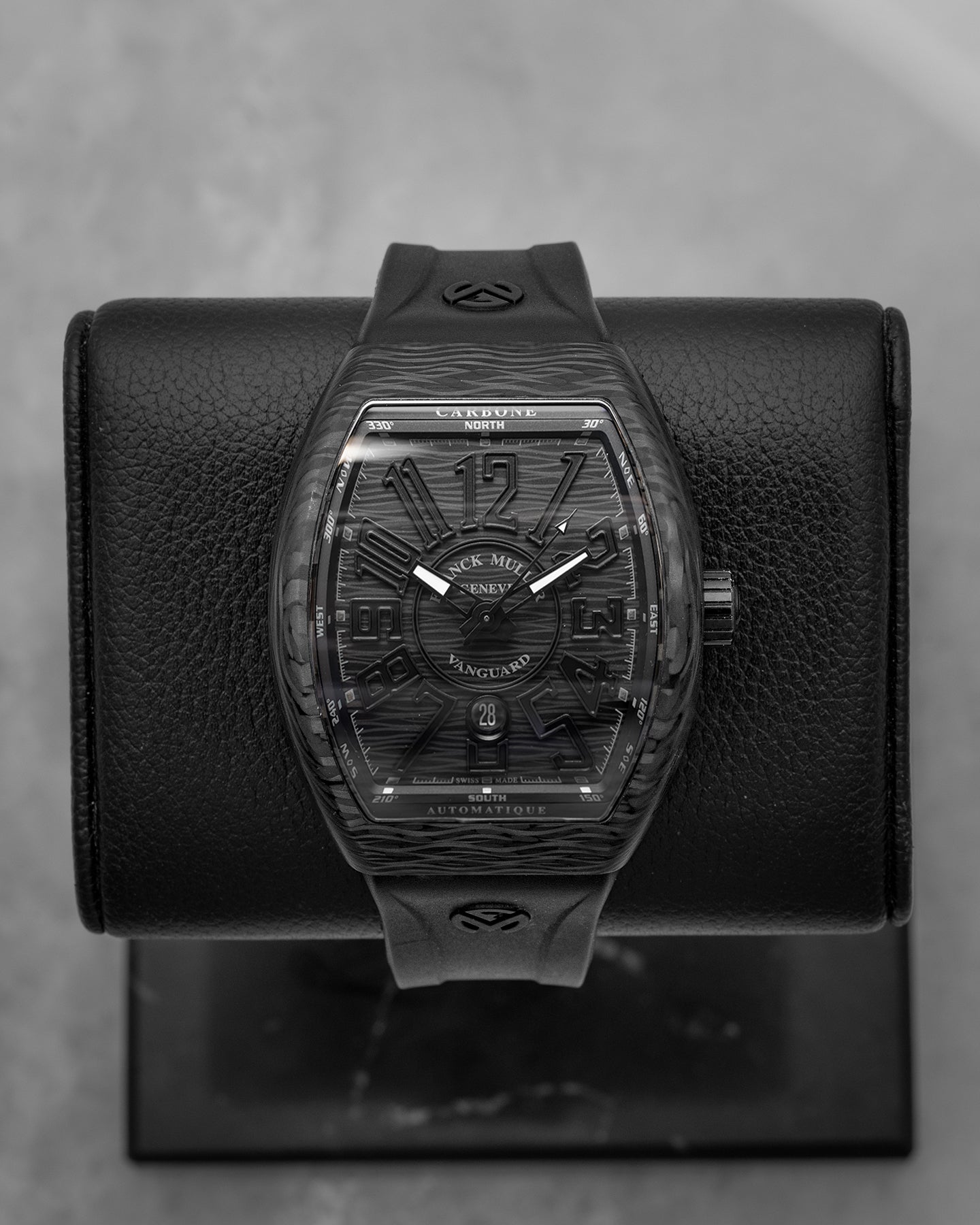 Franck Muller Vanguard Classic Black Carbon | Noah's Fine Watches TX