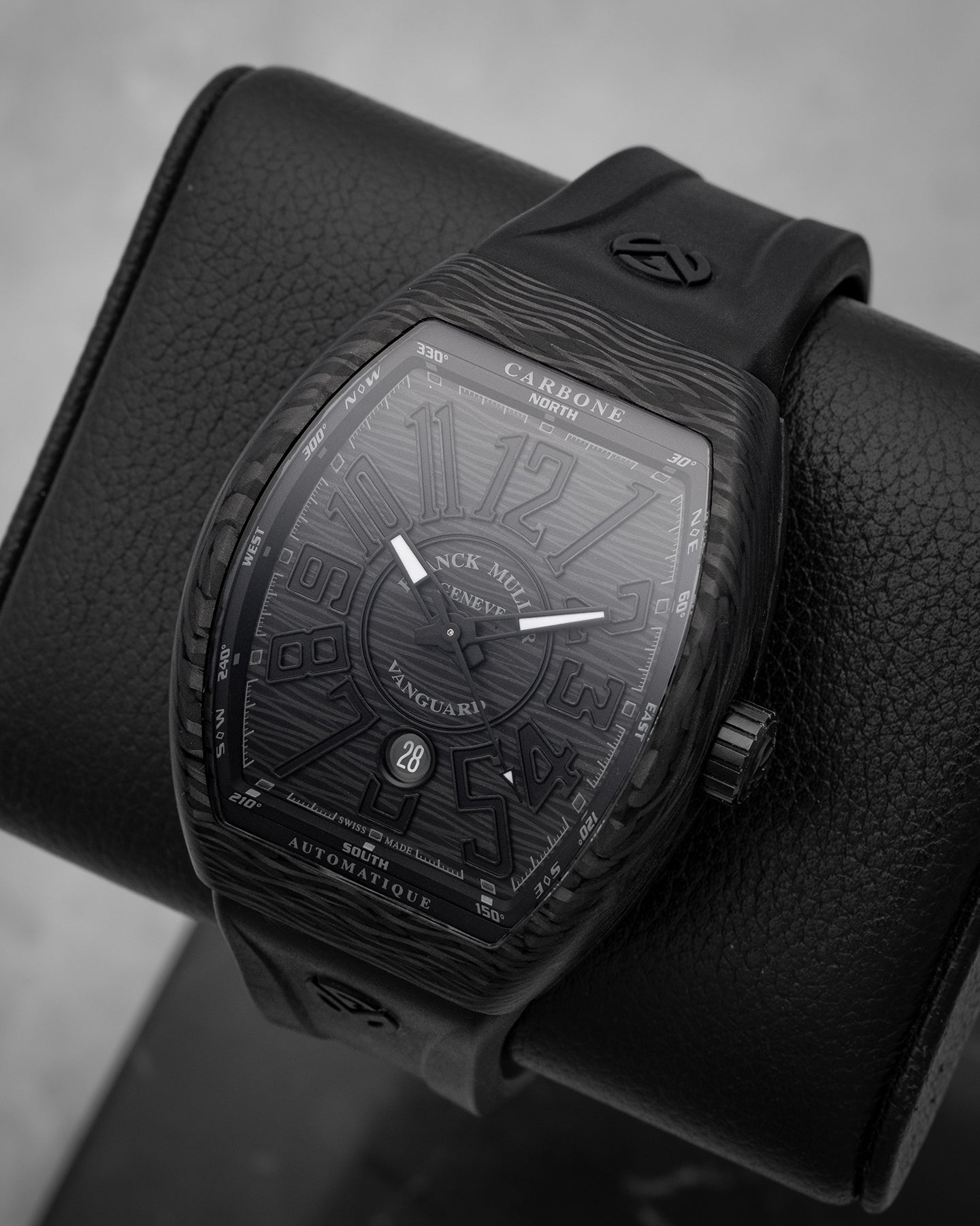 Franck Muller Vanguard Classic Black Carbon | Noah's Fine Watches TX