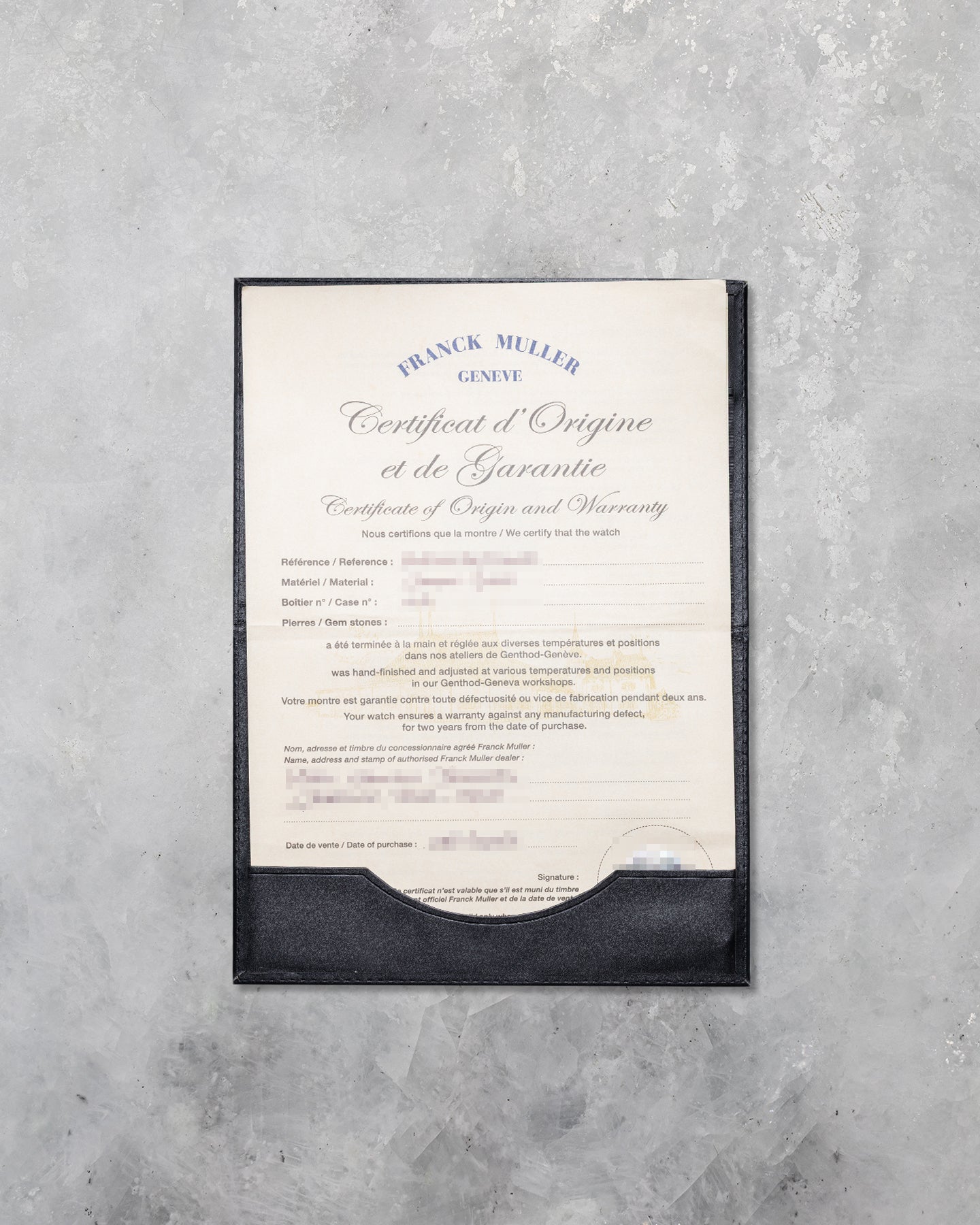 Franck Muller Vanguard Classic Black Carbon | Noah's Fine Watches TX