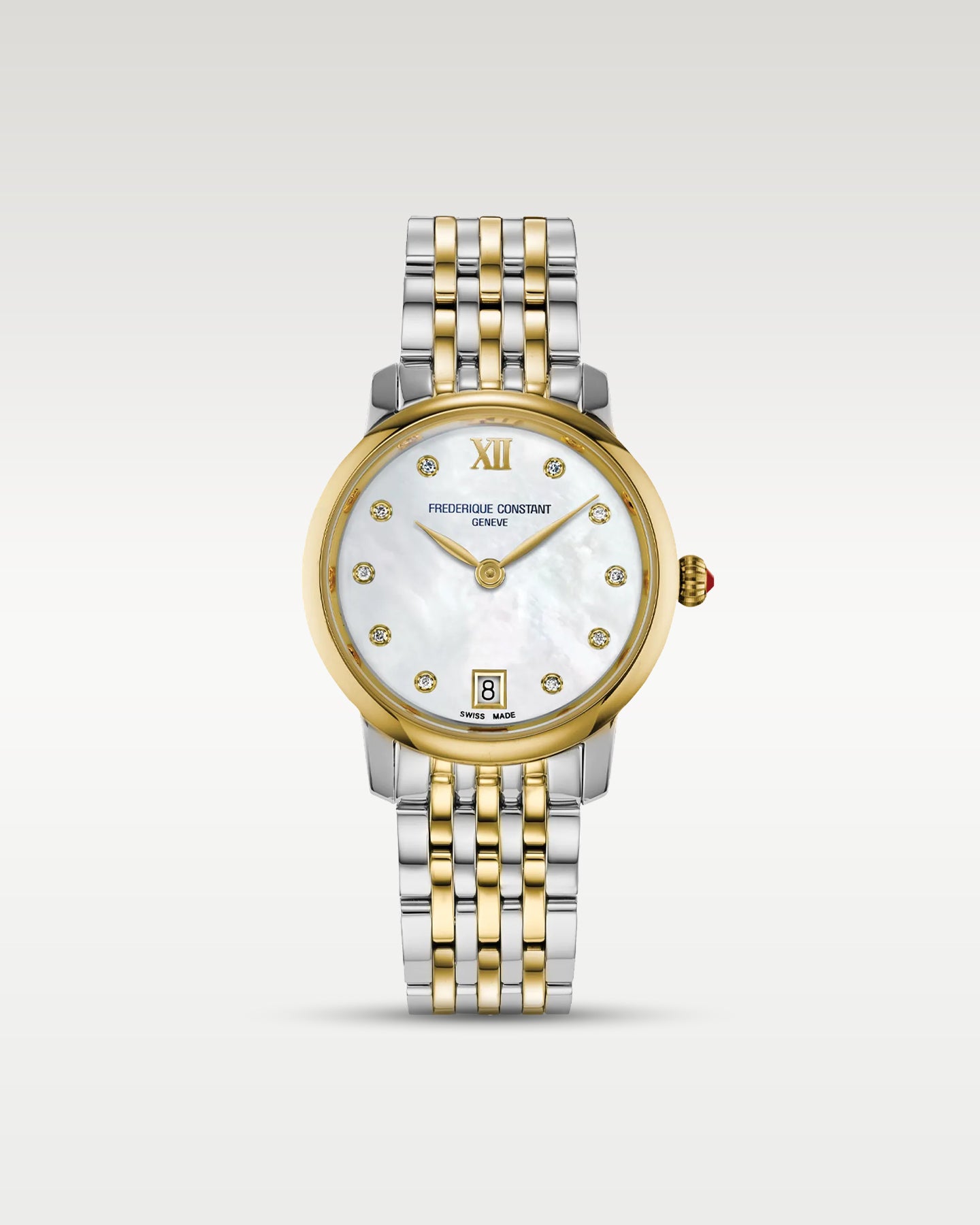 Frédérique Constant‌ Classics Slimline Ladies FC-220MPWD1S23B | Noah's Fine Watches & Jewelry