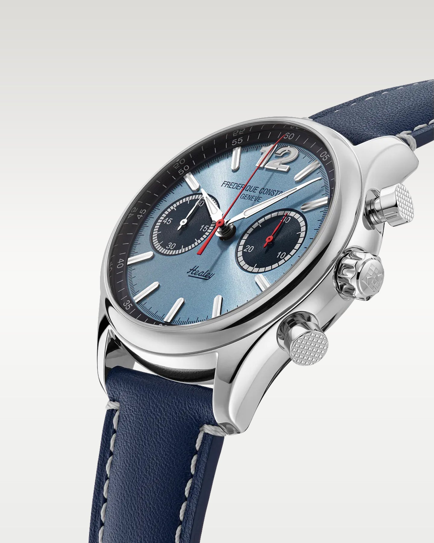 Frédérique Constant‌ Classics Vintage Rally Healey Chronograph blue | Noahs Fine Watches