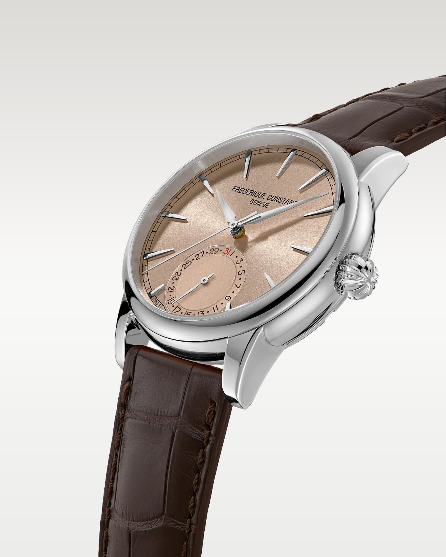 Frédérique Constant‌ Salmon Date FC-706SAL3H6 | NoahS Fine Watches & Jewelry