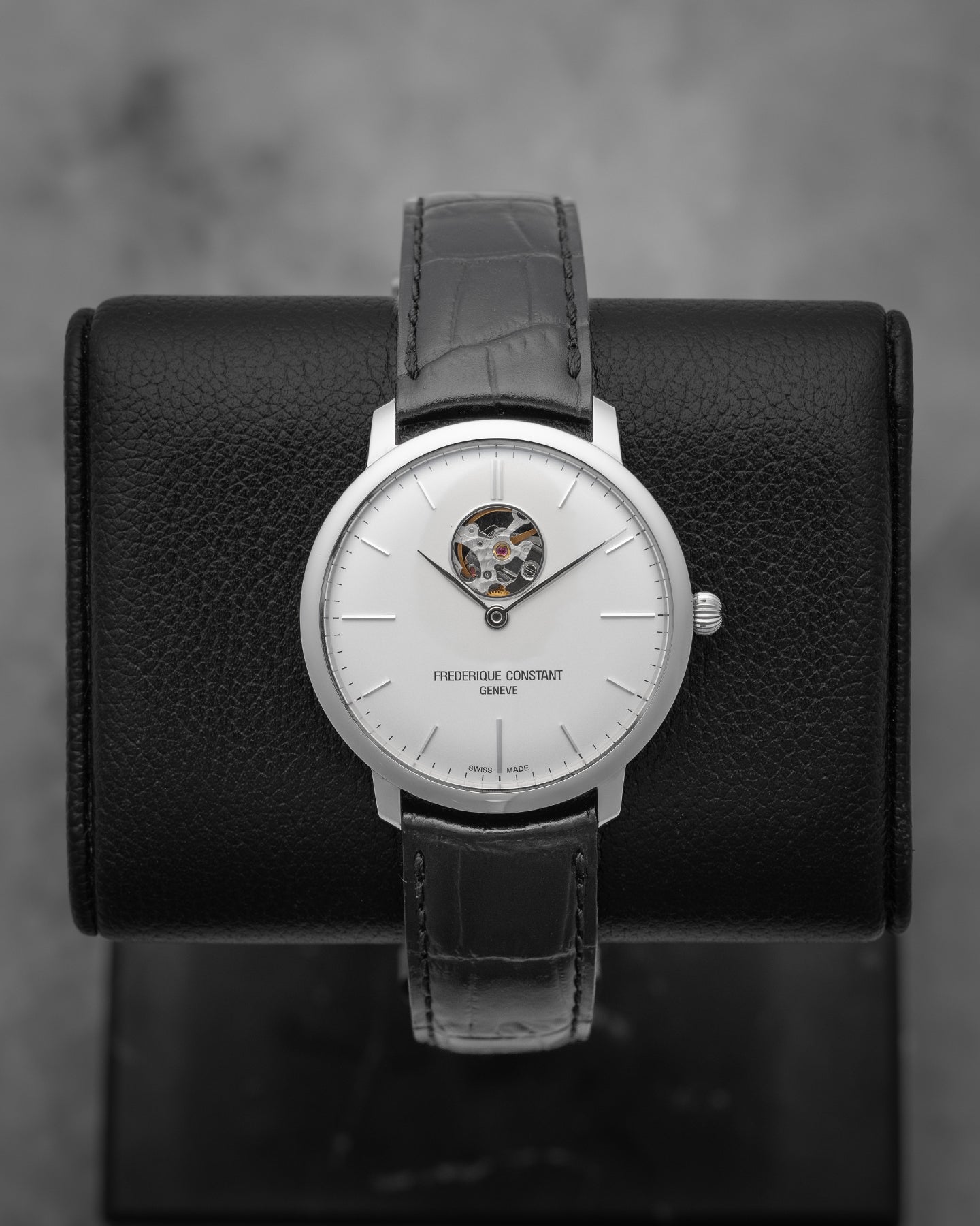 Frederique Constant Slimline Heart Beat FC-312S4S6 | Noah's Fine Watches DFW, Texas