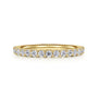 Gabriel & Co. 14K Gold Montreal Diamond Anniversary Band | Noahs Fine Jewelry