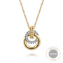Gabriel & Co. Interlocking Diamond Pendant Necklace | Noahs Fine Jewelry