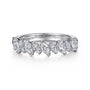 Gabriel & Co. Marquise & Round Diamond Anniversary Band | Noahs Fine Jewelry