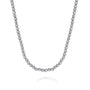 Gabriel & Co. 14K Gold 1ct Diamond Tennis Necklace | Noahs Fine Jewelry Dallas