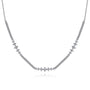 Gabriel & Co. 14K Gold Lusso Diamond Necklace | Noahs Fine Jewelry Texas