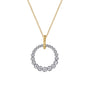 Gabriel & Co 14K Gold Graduated Diamond Drop Necklace | Noahs Fine Jewelry DFW